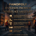 Premium Occupational Safety Kit for 10 People | Complete Protection Package for Construction Sites and Workshops
